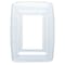 Westinghouse Westinghouse Clear 1 gang Plastic Wall Plate 1 pk 74998 - alternate 1